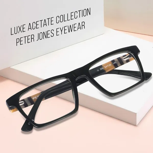Peter_Jones_Luxe_I_Black_Color_I_Pure_Acetate_I_Medium_Size_I_Rectangular_Frame_I__Spectacle_Frame__for_Men_and_Women_(U006B)