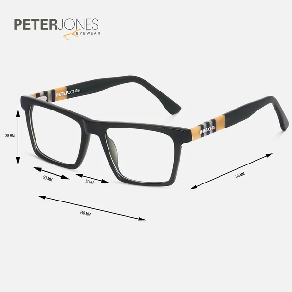 Peter_Jones_Luxe_I_Black_Color_I_Pure_Acetate_I_Medium_Size_I_Rectangular_Frame_I__Spectacle_Frame__for_Men_and_Women_(U006B)