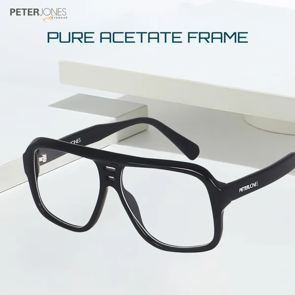 Peter_Jones_Luxe_I_Black_Color_I_Pure_Acetate_I__Large_Size_I_Unisex_I__Aviator_Frame_I__Spectacle_Frame_(U005B)