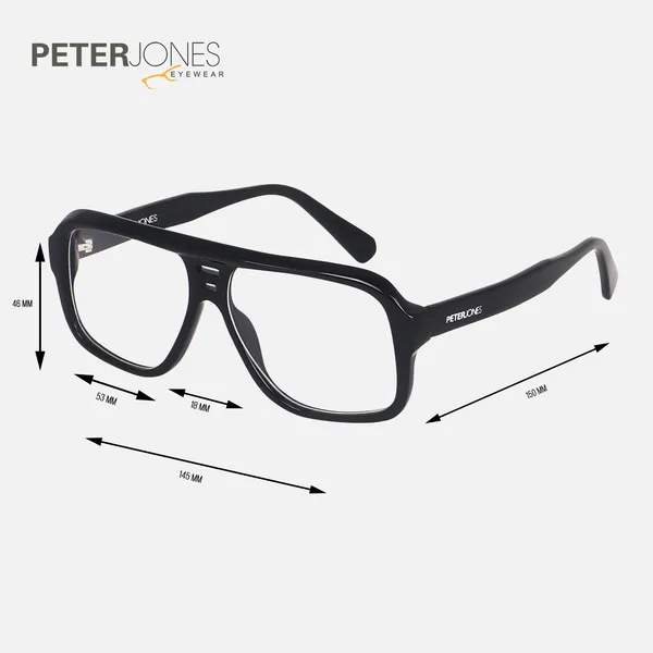Peter_Jones_Luxe_I_Black_Color_I_Pure_Acetate_I__Large_Size_I_Unisex_I__Aviator_Frame_I__Spectacle_Frame_(U005B)