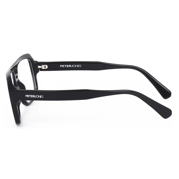 Peter_Jones_Luxe_I_Black_Color_I_Pure_Acetate_I__Large_Size_I_Unisex_I__Aviator_Frame_I__Spectacle_Frame_(U005B)