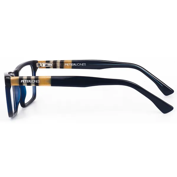 Peter_Jones_Luxe_I_Blue_Color_I_Pure_Acetate_I_Medium_Size_I_Rectangular_Frame_I__Spectacle_Frame__for_Men_and_Women_(U006BL)