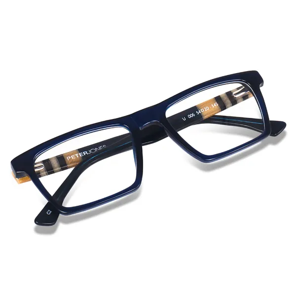 Peter_Jones_Luxe_I_Blue_Color_I_Pure_Acetate_I_Medium_Size_I_Rectangular_Frame_I__Spectacle_Frame__for_Men_and_Women_(U006BL)