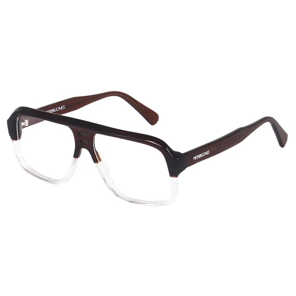 Peter_Jones_Luxe_I_Brown_Color_I_Pure_Acetate_I__Large_Size_I_Unisex_I__Aviator_Frame_I__Spectacle_Frame_(U005BR)