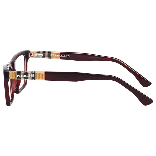 Peter_Jones_Luxe_I_Cherry_Red_Color_I_Pure_Acetate_I_Medium_Size_I_Rectangular_Frame_I__Spectacle_Frame__for_Men_and_Women_(U006RD)