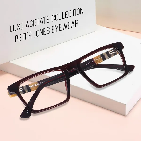 Peter_Jones_Luxe_I_Cherry_Red_Color_I_Pure_Acetate_I_Medium_Size_I_Rectangular_Frame_I__Spectacle_Frame__for_Men_and_Women_(U006RD)
