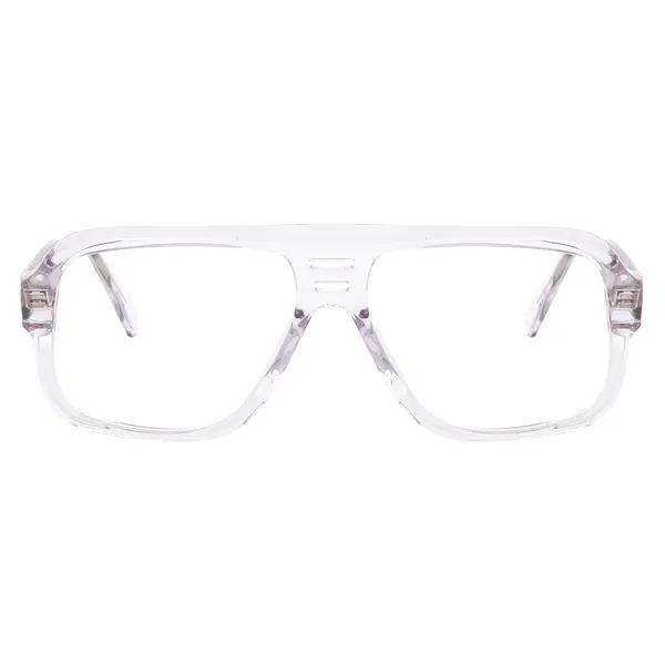 Peter_Jones_Luxe_I_Clear_Transparent_Color_I_Pure_Acetate_I__Large_Size_I_Unisex_I__Aviator_Frame_I__Spectacle_Frame_(U005T)