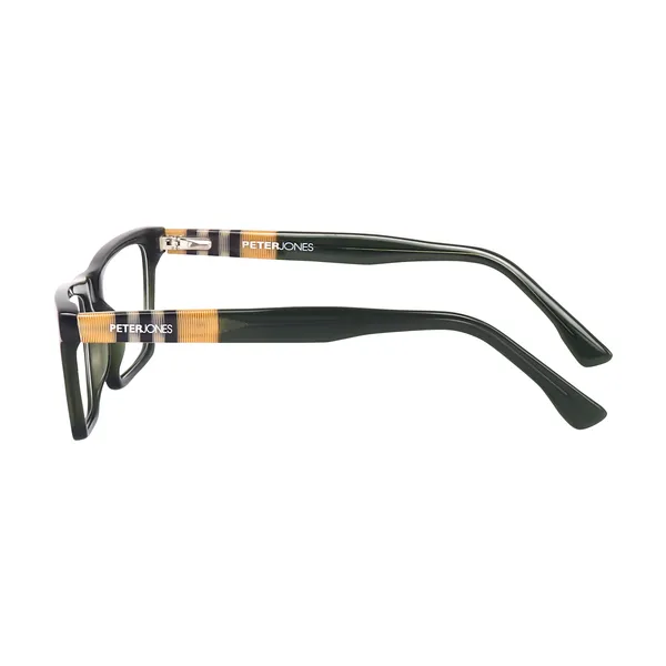 Peter_Jones_Luxe_I_Deep_Green_Color_I_Pure_Acetate_I_Medium_Size_I_Rectangular_Frame_I__Spectacle_Frame__for_Men_and_Women_(U006GR)
