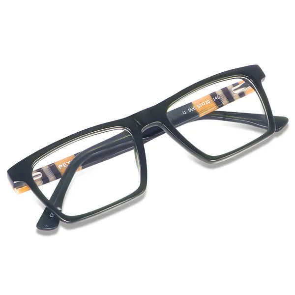 Peter_Jones_Luxe_I_Deep_Green_Color_I_Pure_Acetate_I_Medium_Size_I_Rectangular_Frame_I__Spectacle_Frame__for_Men_and_Women_(U006GR)