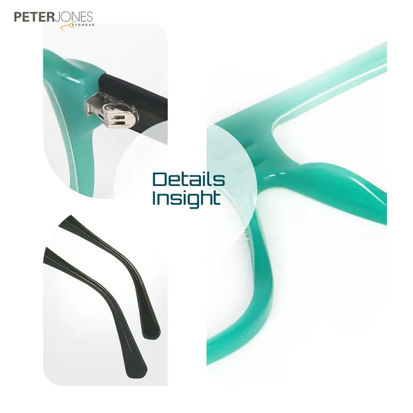 Peter_Jones_Luxe_I_Green_Color_I_Pure_Acetate_I__Large_Size_I_Unisex_I__Aviator_Frame_I__Spectacle_Frame_(U005GR)