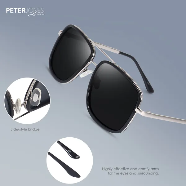 Peter_Jones_Starc_I_Rim_Square_Square_I_Unisex_UV_Protected_I_Men_&_Women_I_Large_I_NT001B