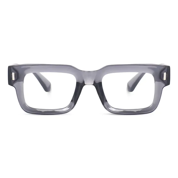 Peter_Jones_Transparent_Grey_Square_Unisex_Blue_Light_Blocking_Computer/Gaming_Glasses_(3688FGT)