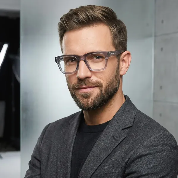 Peter_Jones_Unisex_Aqua_Grey__Pure_Acetate_Medium_Size_Square_Frame_