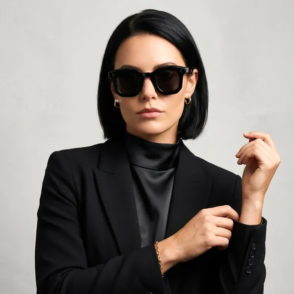 Peter_Jones_Unisex_Black_Color_I_Full_Rim_I_Square_Shape_I_Large_Size_I_UV/UB_Protection_I_Sunglasses