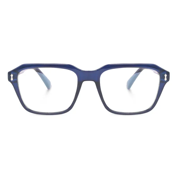 Peter_Jones_Unisex_Blue_Lenses_Large_Size_Square_Frame_AntGlare_Lenses_Optical_Frame_(AG222BL)