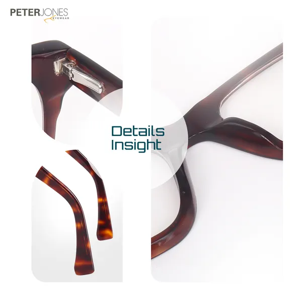 Peter_Jones_Unisex_Demi_Brown_Color__Pure_Acetate_Medium_Size_Square_Frame_