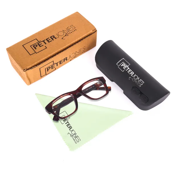 Peter_Jones_Unisex_Demi_Brown_Color__Pure_Acetate_Medium_Size_Square_Frame_