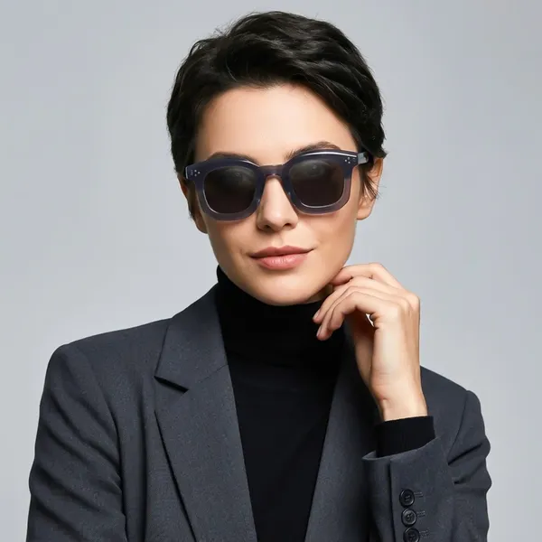 Peter_Jones_Unisex_Grey_Color_I_Full_Rim_I_Square_Shape_I_Large_Size_I_UV/UB_Protection_I_Sunglasses