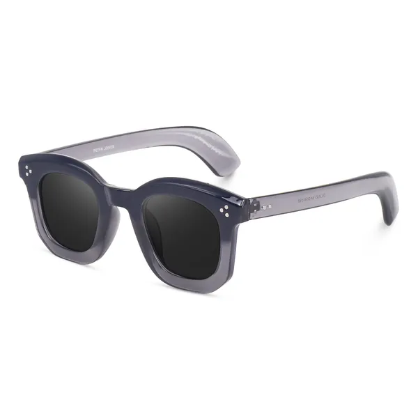 Peter_Jones_Unisex_Grey_Color_I_Full_Rim_I_Square_Shape_I_Large_Size_I_UV/UB_Protection_I_Sunglasses