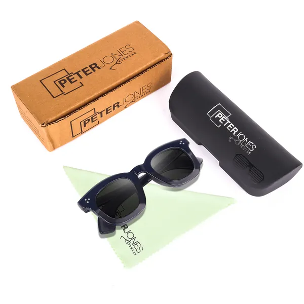 Peter_Jones_Unisex_Grey_Color_I_Full_Rim_I_Square_Shape_I_Large_Size_I_UV/UB_Protection_I_Sunglasses