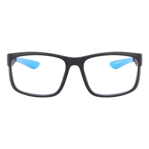 Peter_Jones_Unisex_Zero_Power_Blue_Cut__Black_Color_Computer/Gaming_Glasses/Cycling/Sports_UV_Protected