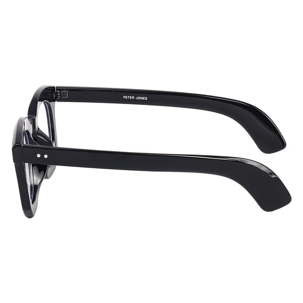 Peter_Jones_Unisex_Zero_Power_Blue_Cut__Black_Color_Computer/Gaming_Glasses_Square_Frame_UV_Protected