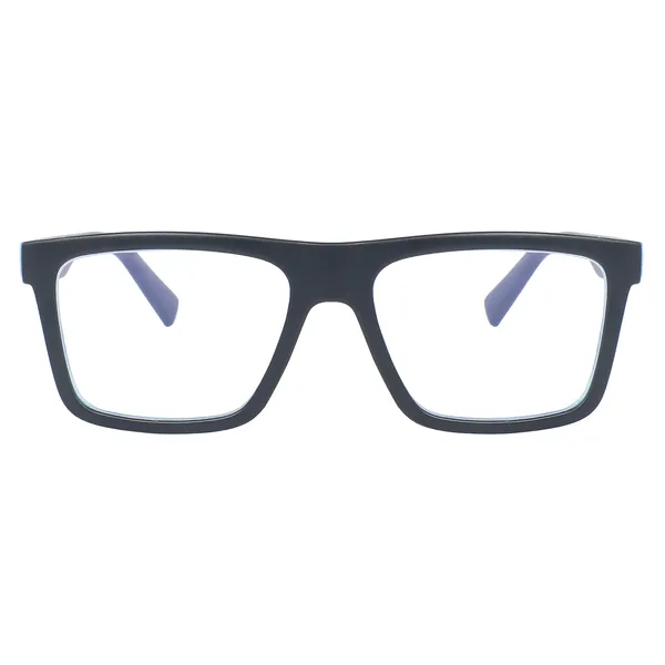 Peter_Jones_Unisex_Zero_Power_Blue_Cut__Black_Color_Computer/Gaming_Glasses_Square_Frame_UV_Protected
