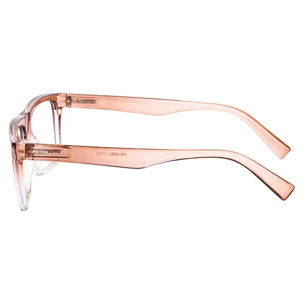Peter_Jones_Unisex_Zero_Power_Blue_Cut__Brown_Color_Computer/Gaming_Glasses_Square_Frame_UV_Protected