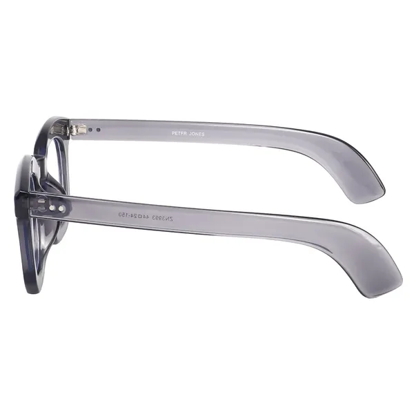 Peter_Jones_Unisex_Zero_Power_Blue_Cut__Grey_Color_Computer/Gaming_Glasses_Square_Frame_UV_Protected