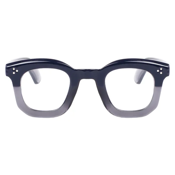 Peter_Jones_Unisex_Zero_Power_Blue_Cut__Grey_Color_Computer/Gaming_Glasses_Square_Frame_UV_Protected
