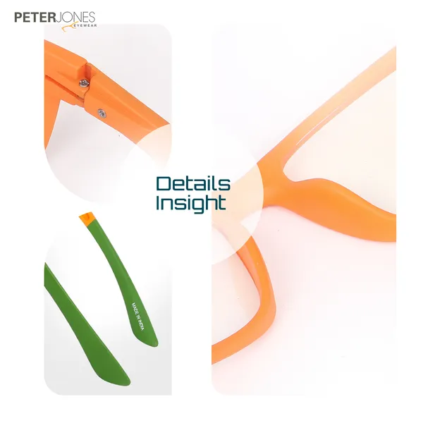Peter_Jones_Unisex_Zero_Power_Blue_Cut__Orange_Color_Computer/Gaming_Glasses/Cycling/Sports_UV_Protected