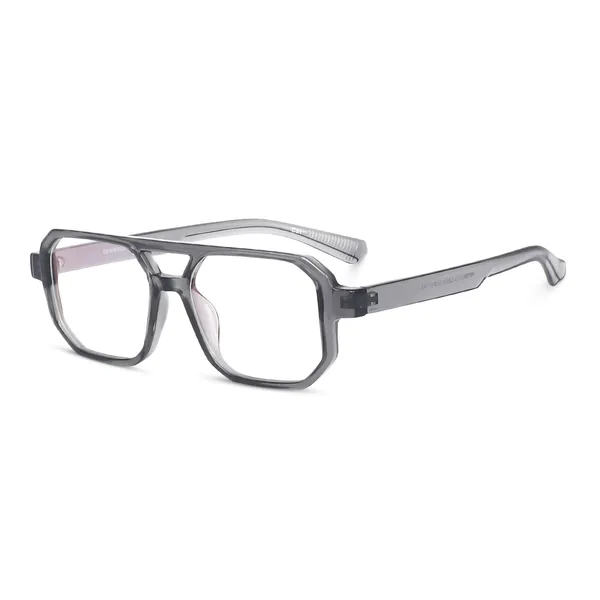 Peter_Jones__I_Aqua_Grey_Color_I_Unisex_I__Medium_Size_I_Square_Frame_I_Anti_Glare_Lenses_I_Optical_Frame_(2325GT)