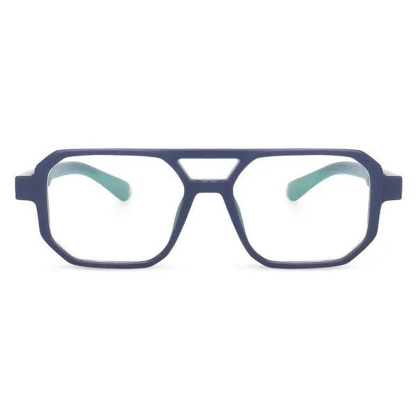Peter_Jones__I_Matte_Blue_Color_I_Unisex_I__Medium_Size_I_Square_Frame_I_Anti_Glare_Lenses_I_Optical_Frame_(2325BL)