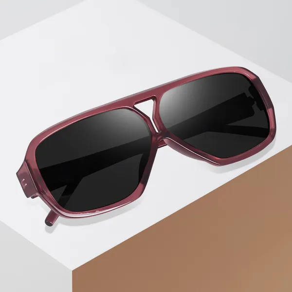 Pink_Large_Oversized_Aviator_UV/UB_Protected_Unisex_Sunglasses_(ZN3847TRD)