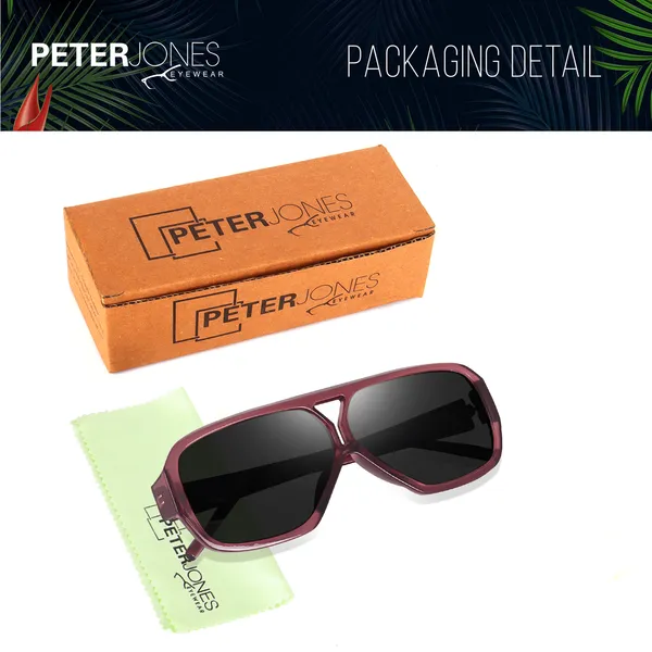 Pink_Large_Oversized_Aviator_UV/UB_Protected_Unisex_Sunglasses_(ZN3847TRD)