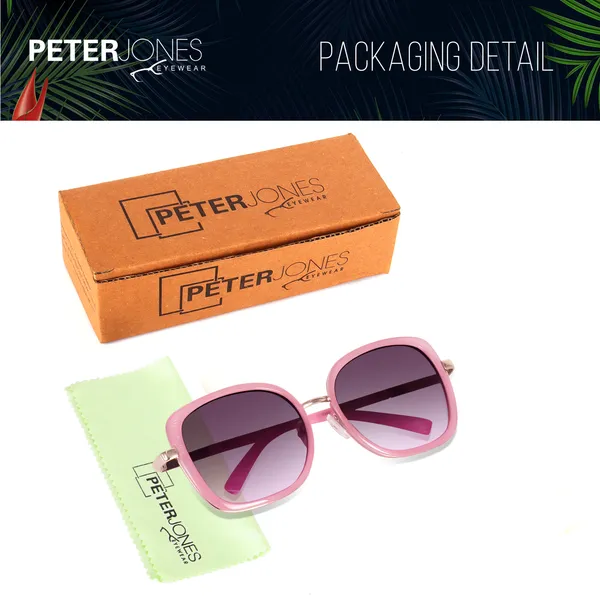 Pink_Oversized_Medium_UV_Protected_Sunglasses_for_Women/Girls_(RD008PK)