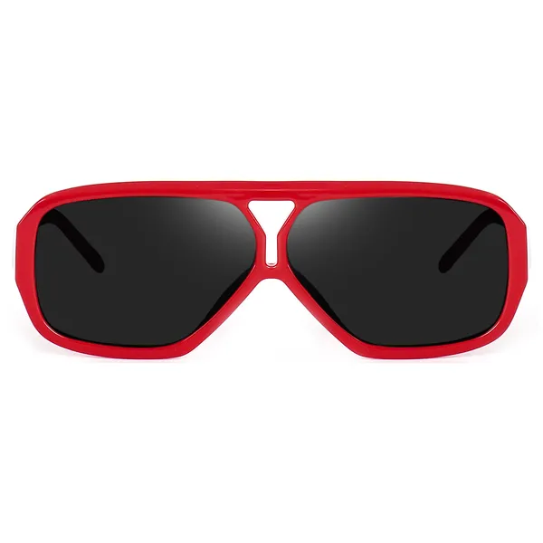 Red_Large_Oversized_Aviator_UV/UB_Protected_Unisex_Sunglasses_(ZN3847RD)
