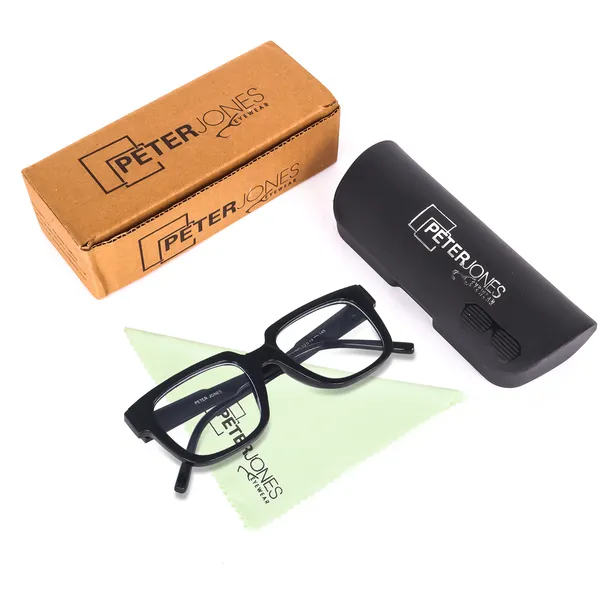 Square_Unisex_Blue_Light_Blocking_Computer/Gaming_Glasses_I_Frame_&_Lenses_I_Model_3894B