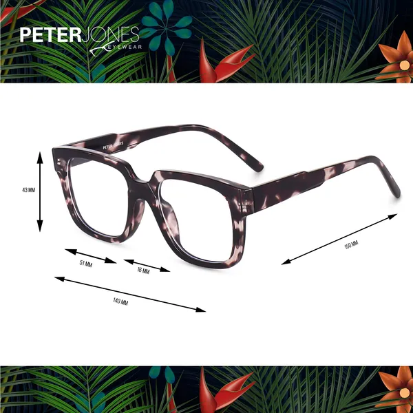 Square_Unisex_Blue_Light_Blocking_Computer/Gaming_Glasses_I_Frame_&_Lenses_I_Model_3894GDA