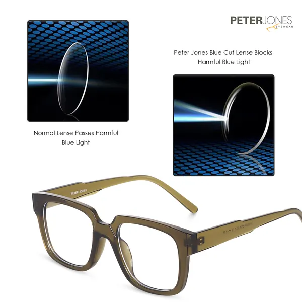 Square_Unisex_Blue_Light_Blocking_Computer/Gaming_Glasses_I_Frame_&_Lenses_I_Model_3894GR