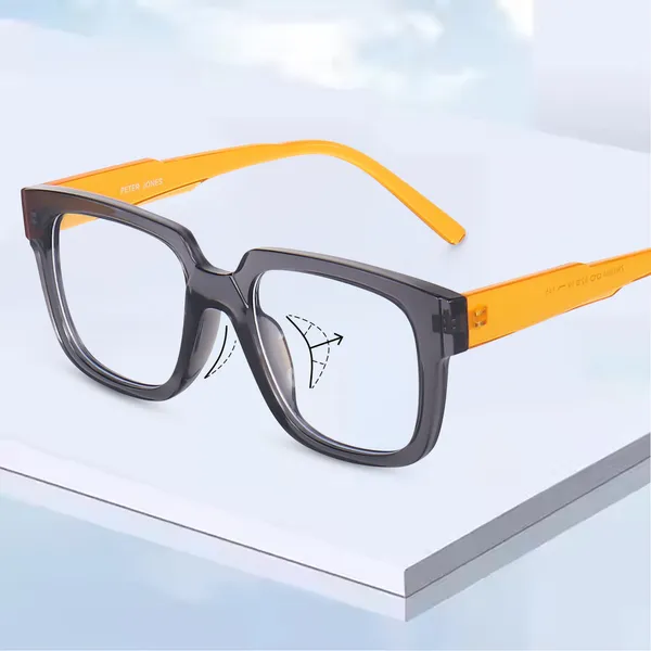 Square_Unisex_Blue_Light_Blocking_Computer/Gaming_Glasses_I_Frame_&_Lenses_I_Model_3894GTOG