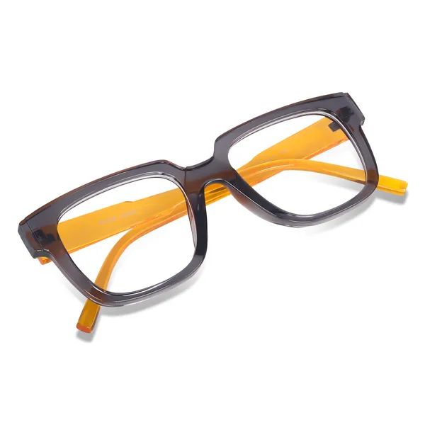 Square_Unisex_Blue_Light_Blocking_Computer/Gaming_Glasses_I_Frame_&_Lenses_I_Model_3894GTOG