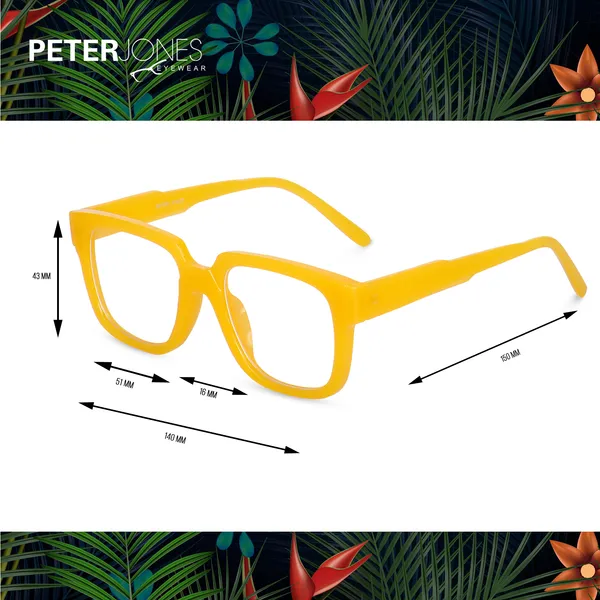 Square_Unisex_Blue_Light_Blocking_Computer/Gaming_Glasses_I_Frame_&_Lenses_I_Model_3894OG