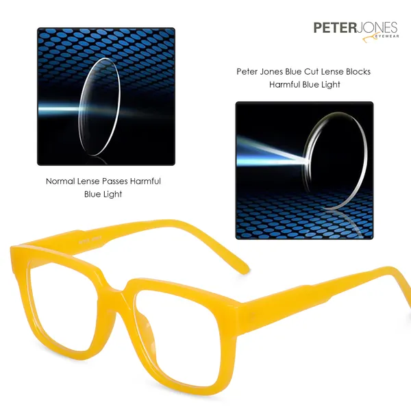 Square_Unisex_Blue_Light_Blocking_Computer/Gaming_Glasses_I_Frame_&_Lenses_I_Model_3894OG