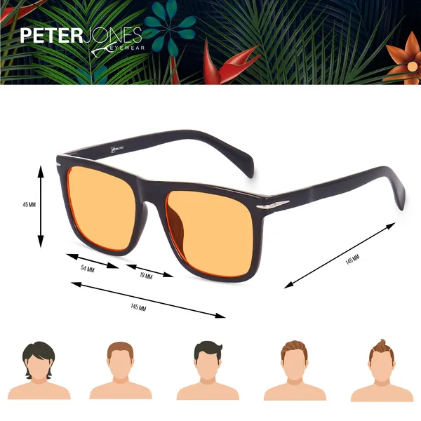 Transparent_Lenses_Large_Square_UV/UB_Protected_Unisex_Sunglasses_(53032Y)