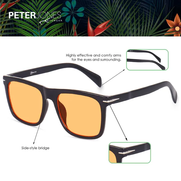 Transparent_Lenses_Large_Square_UV/UB_Protected_Unisex_Sunglasses_(53032Y)