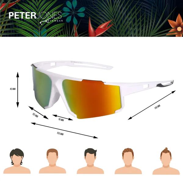 White_Free_Size_Unisex_Sports_Sunglasses_for_Cycling,_Driving,_Sports_(PS001W)
