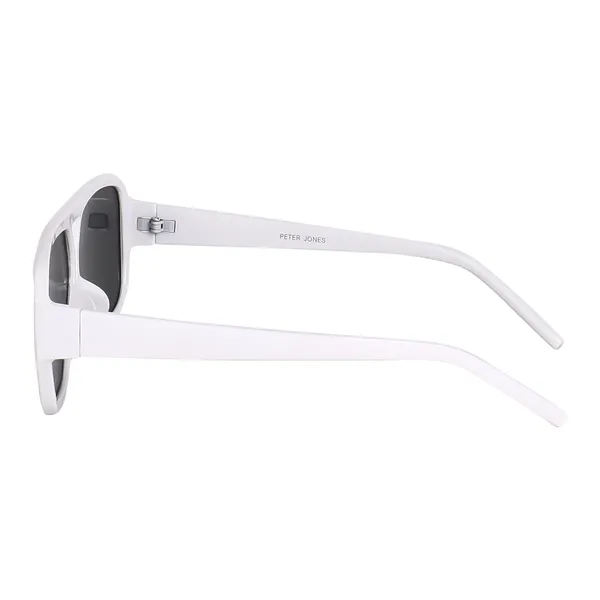 White_Large_Oversized_Aviator_UV/UB_Protected_Unisex_Sunglasses_(ZN3847W)