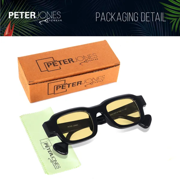 Yellow_Lenses_Unisex_Broad_Frame_Square_UV/UB_Protected_Sunglasses_(3809Y)