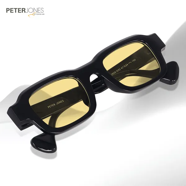 Yellow_Lenses_Unisex_Broad_Frame_Square_UV/UB_Protected_Sunglasses_(3809Y)
